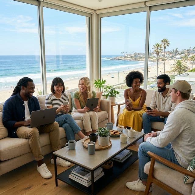 Estilo de vida conectado na região dos lagos